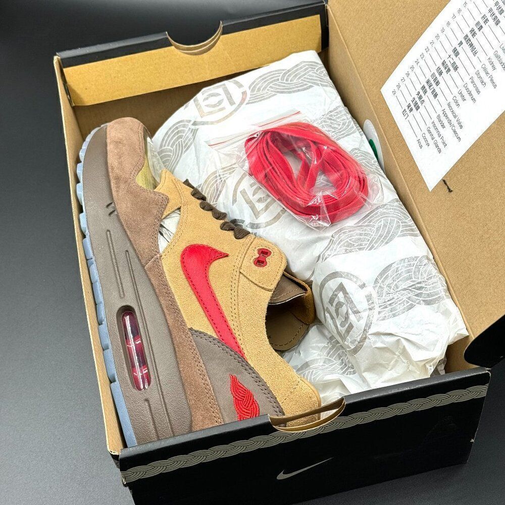 Nike CLOT x Air Max 1 'Kiss Of Death CHA'